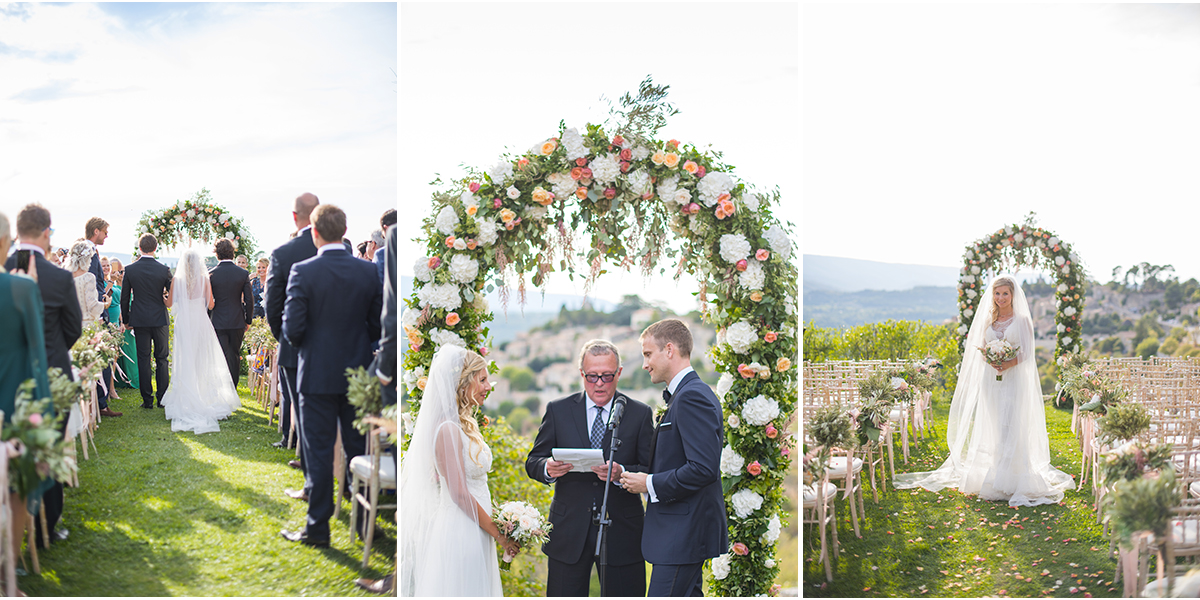 cérémonie mariage domaine de capelongue