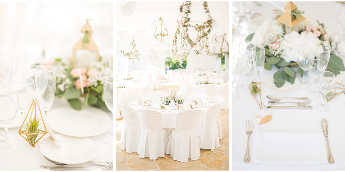 Table mariage Domaine Paradis des oiseaux