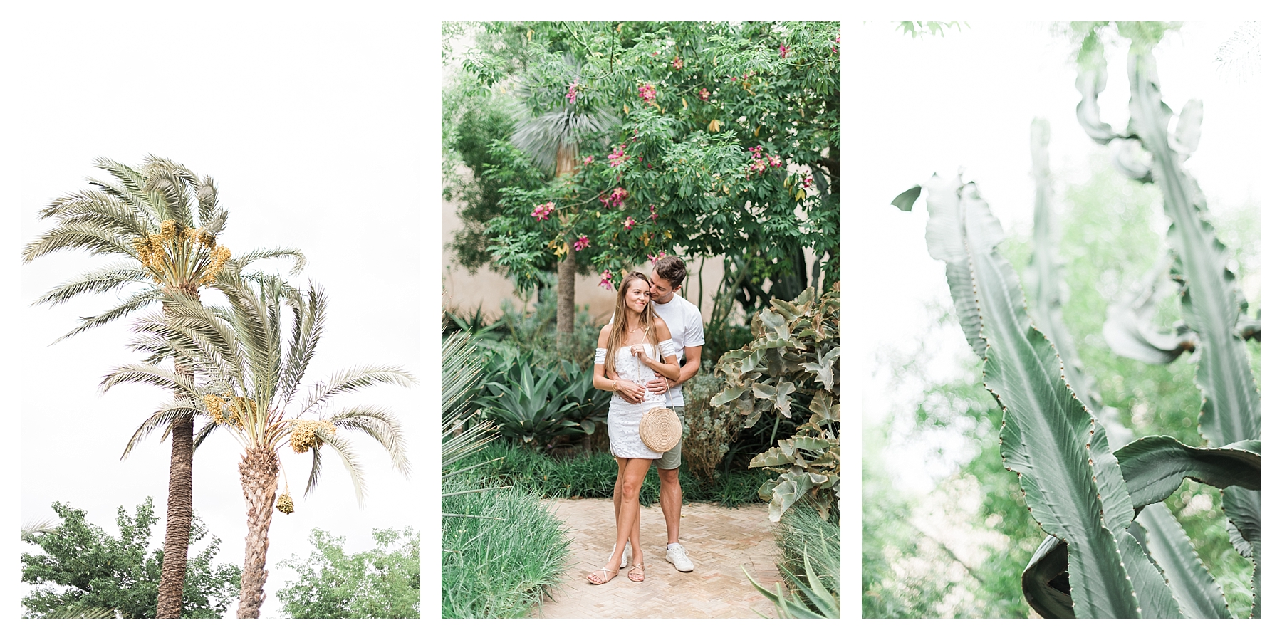 seance engagement marrakech jardin secret