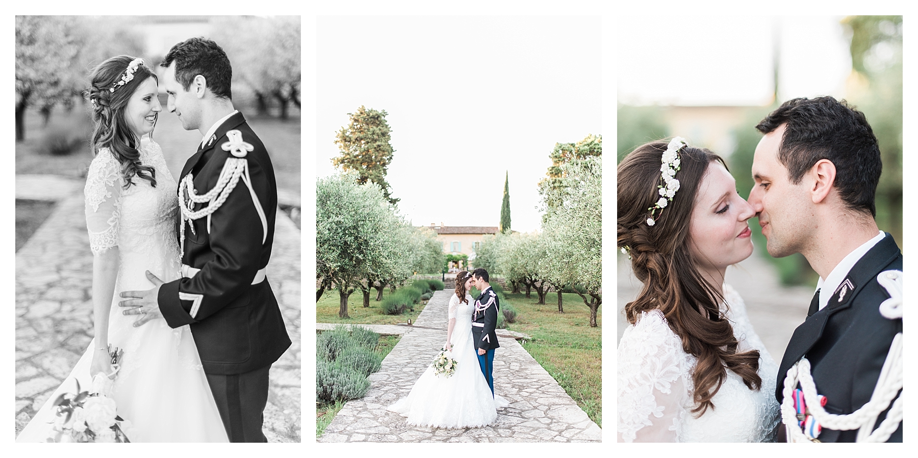 photo couple mariage chateau les crostes