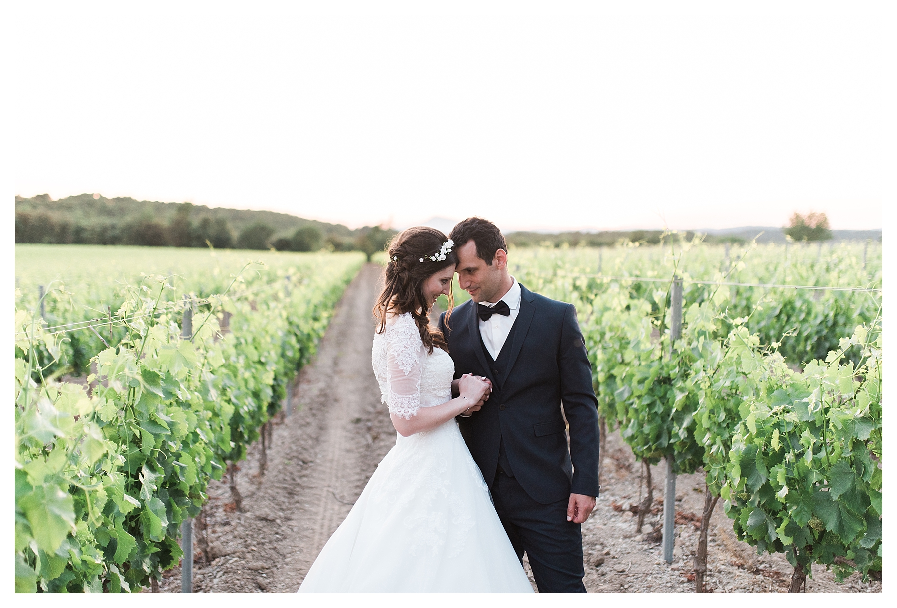 photo couple mariage chateau les crostes
