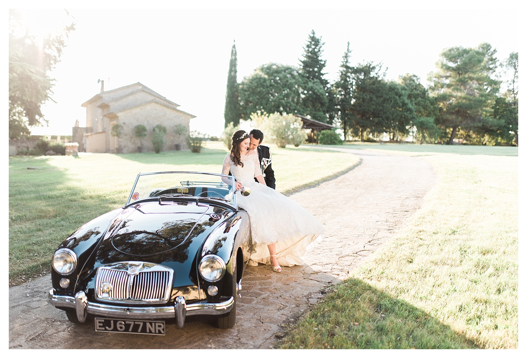 photo couple mariage chateau les crostes