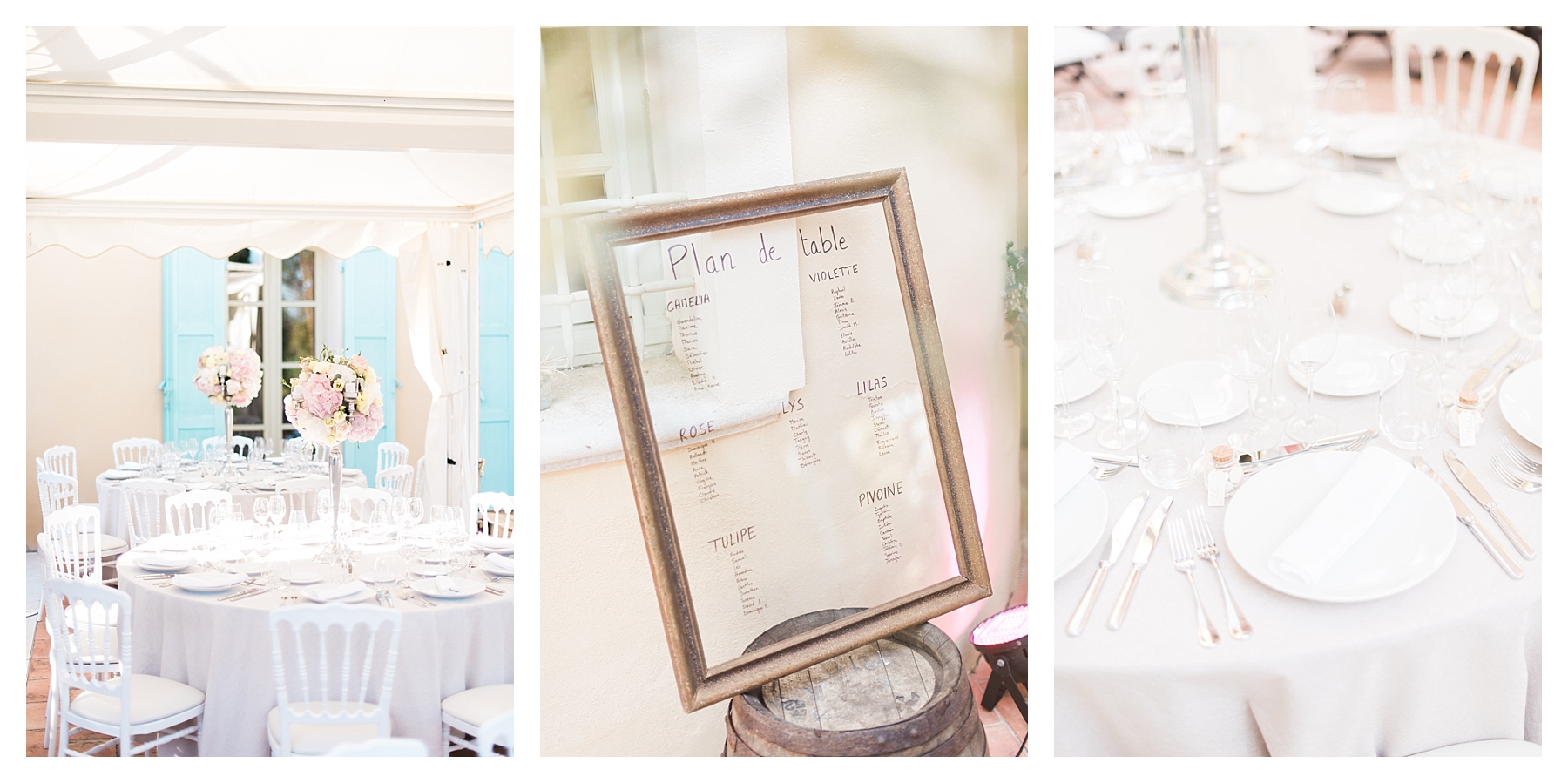 photo table mariage chateau les crostes