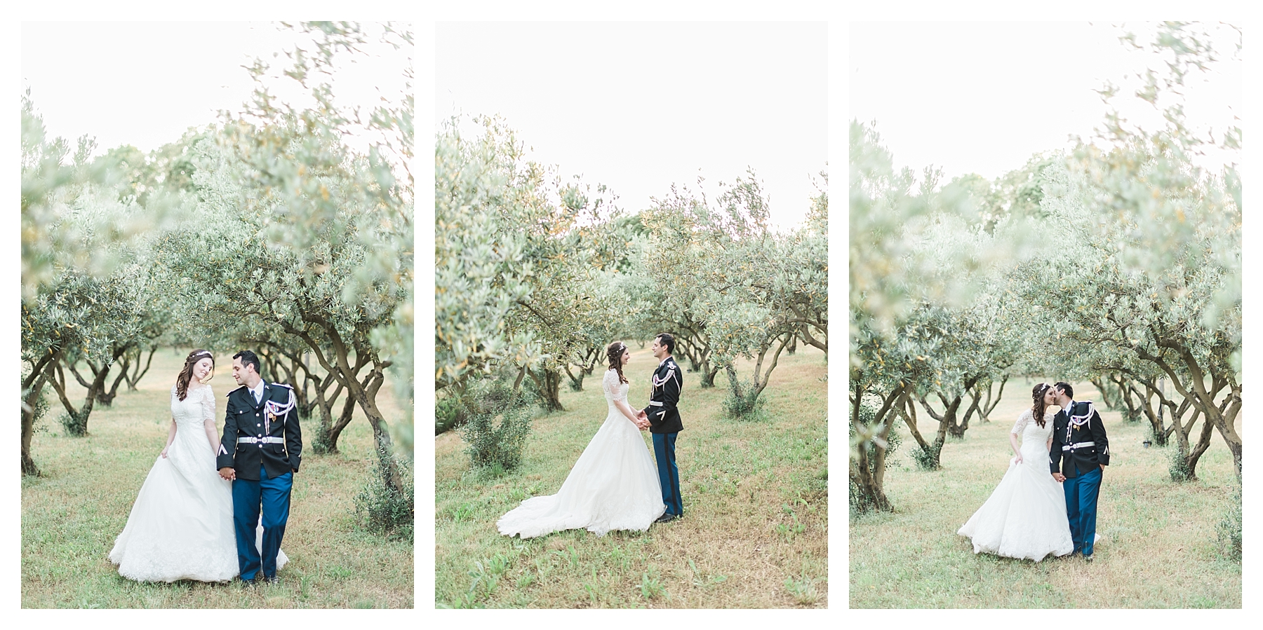 photo couple dans les oliviers mariage chateau les crostes