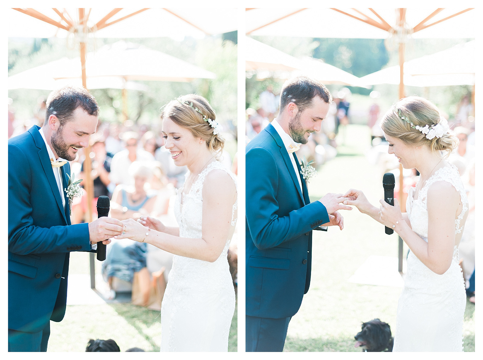 Photographie de mariage dans le Var