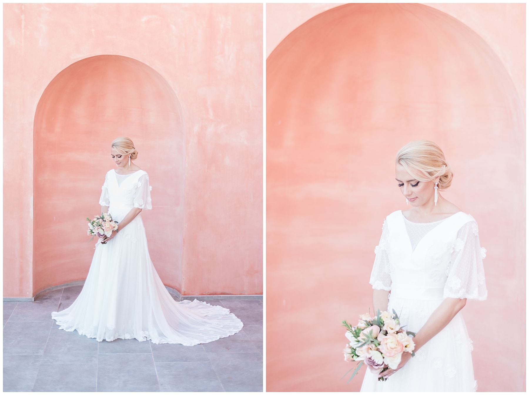 mariage cannes mariée extérieur