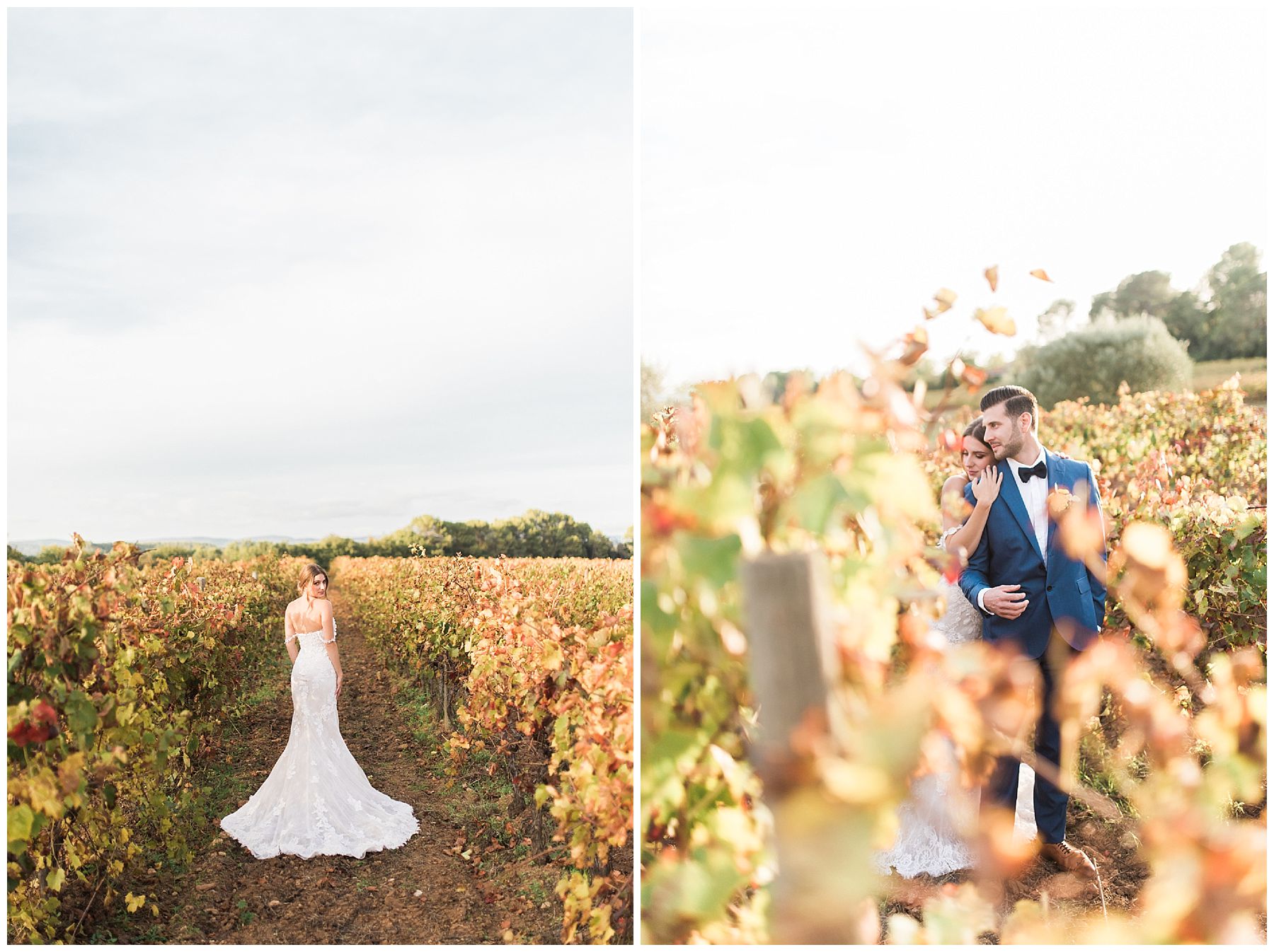 couple château sainte roseline mariage