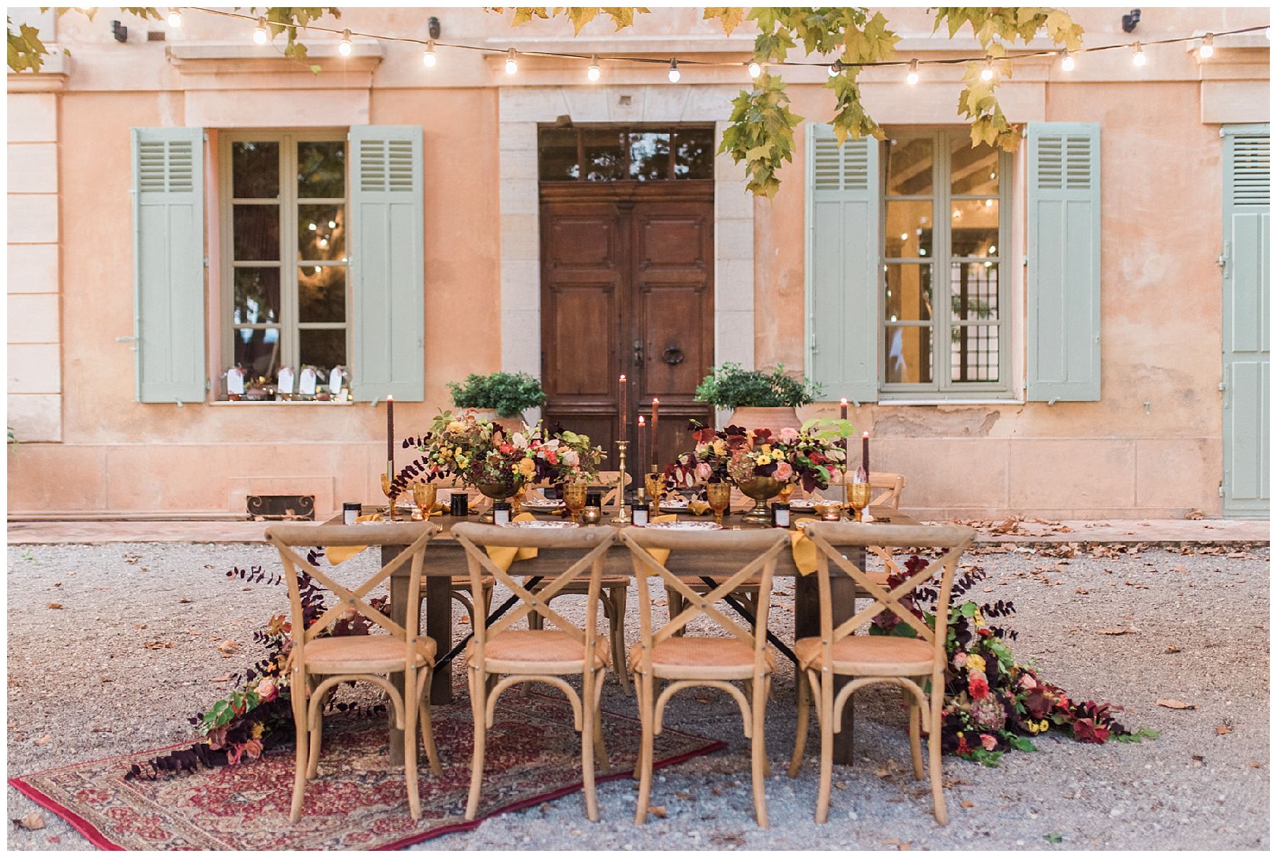 table de mariage