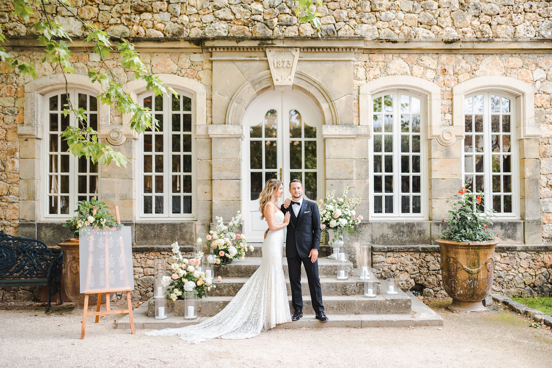 château Font du Broc couple