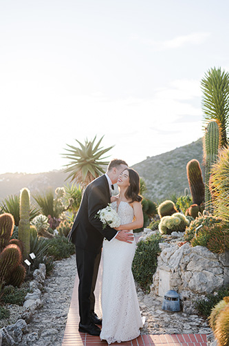 couple jardin botanique eze